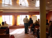 Lähtömaljoja nauttimassa